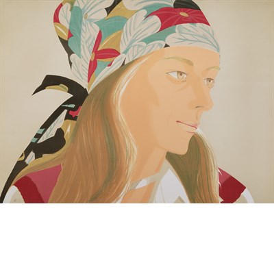 Lot 134 - Alex Katz (b. 1927) ANNE (MARAVELL 66) Color...