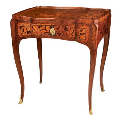Lot 239 - Louis XV Style Gilt-Bronze Mounted Tulipwood...
