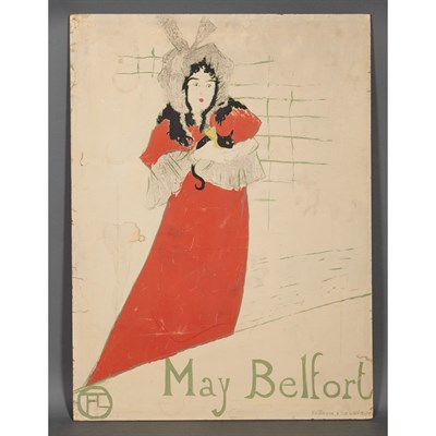 Lot 52 - Henri de Toulouse-Lautrec MAY BELFORT (D. 354;...