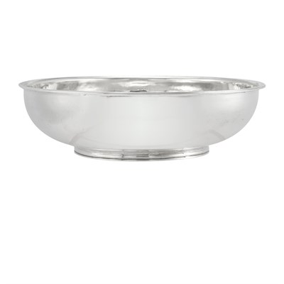 Lot 356 - Continental Silver Bowl Mid 18th century Of...