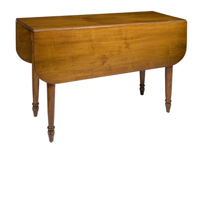 Lot 88 - Federal Mahogany Drop-Leaf Table 19th Century...