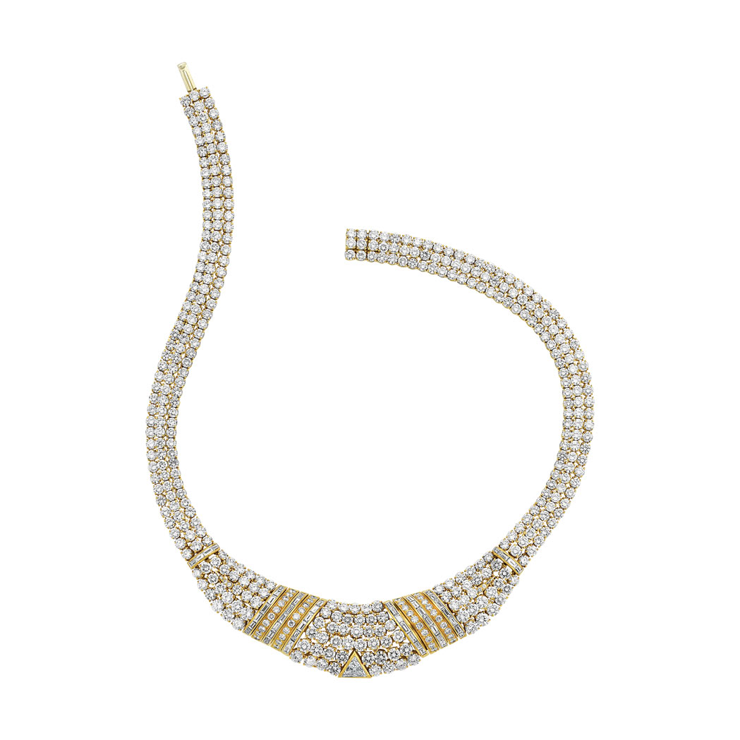 Lot 567 - Gold and Diamond Necklace, Boucheron