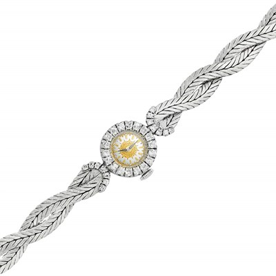 Lot 510 - White Gold and Diamond Wristwatch, Buccellati
