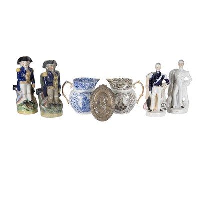 Lot 159 - Group of Staffordshire Pottery Commemorative...