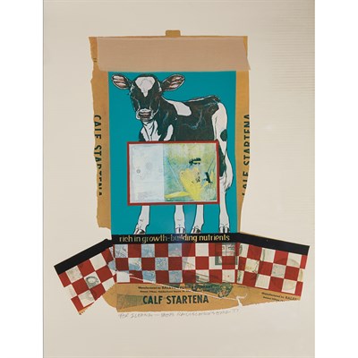 Lot 144 - Robert Rauschenberg (1925-2008) CALF CHOW...