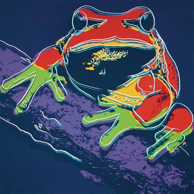 Lot 198 - Andy Warhol PINE BARRENS TREE FROG (F./S....