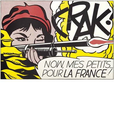 Lot 140 - Roy Lichtenstein (1923-1977) CRAK! (CORLETT 11....