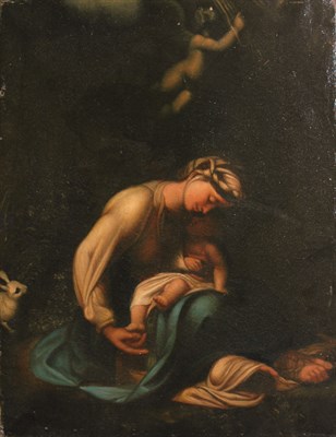 Lot 122 - Italian School 19th Century Rest on the Flight...