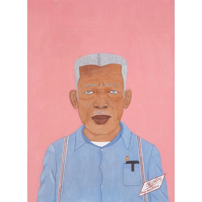 Lot 133 - Philome Obin Haitian, 1892-1986 Self Portrait...