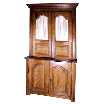 Lot 160 - French Provincial Buffet a Deux Corps Height 6...