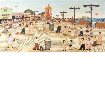 Lot 77 - Vestie E. Davis American, 1903-1978 Coney...