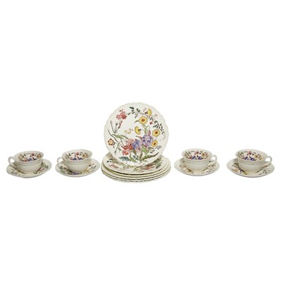 Lot 185 - Assembled Wedgwood Porcelain Dessert Service...