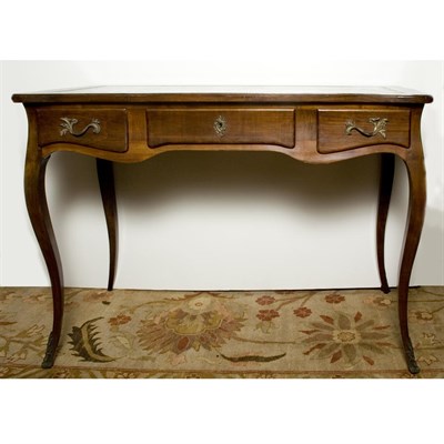 Lot 196 - Louis XV Style Mahogany Desk Height 30 inches,...