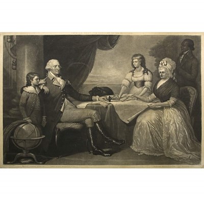 Lot 83 - After Edward Savage THE WASHINGTON FAMILY...