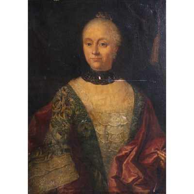 Lot 46 - Austrian School 18th Century Portrait of the...
