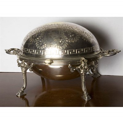 Lot 367 - Sheffield Silver Plated Vegetable Warmer...