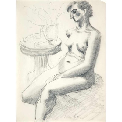 Lot 182 - Milton Clark Avery American, 1885-1965 Seated...