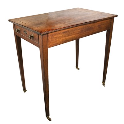 Lot 304 - George III Style Mahogany Side Table Height 27...