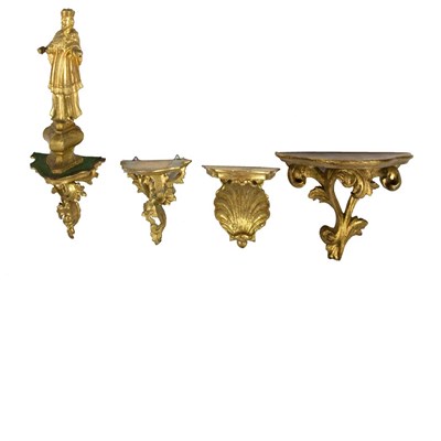 Lot 230 - Group of Brackets Including pairs,...