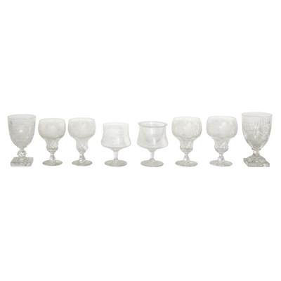 Lot 193 - Assembled Group of Glass Stemware...