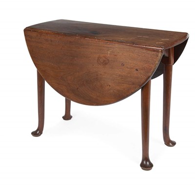 Lot 167 - Queen Anne Mahogany Drop-Leaf Table Probably...