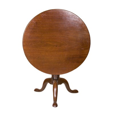 Lot 126 - George III Mahogany Tilt-Top Tea Table 18th...
