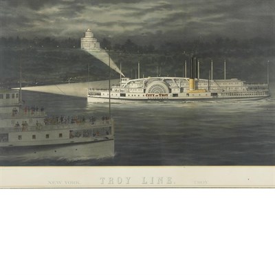 Lot 68 - Charles Hart THE TROY LINE Hand-colored...