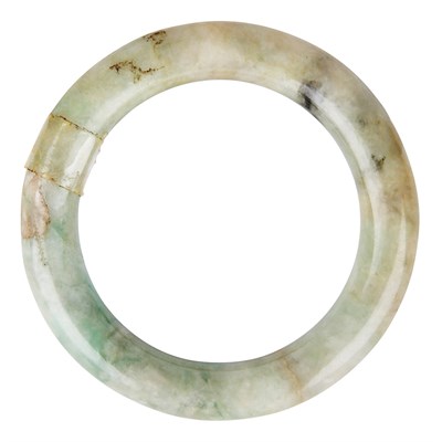 Lot 265 - Chinese Jade Bangle 19th Century Of circular...