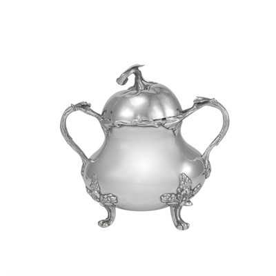Lot 256 - Russian Silver Sugar Bowl Carl Adolf Seipel,...
