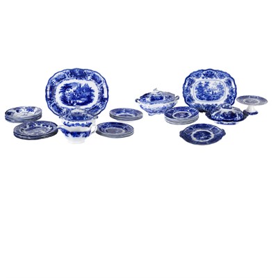 Lot 99 - Group of Staffordshire and Other English Flow...