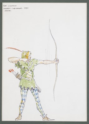 Lot 190 - Jamie Wyeth American, b. 1946 Robin Hood: Two...