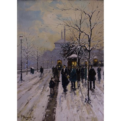 Lot 64 - Paul Renard French, 20th Century Winter in...
