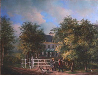 Lot 40 - Jacobus Freudenberg Dutch, 1818-1873 By the...