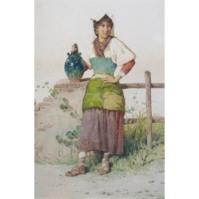 Lot 31 - Filippo Indoni Italian, b. circa 1842-1908...
