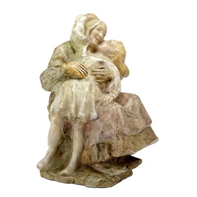 Lot 100 - Agnes de Frumerie and Edmond Lachenal Glazed...