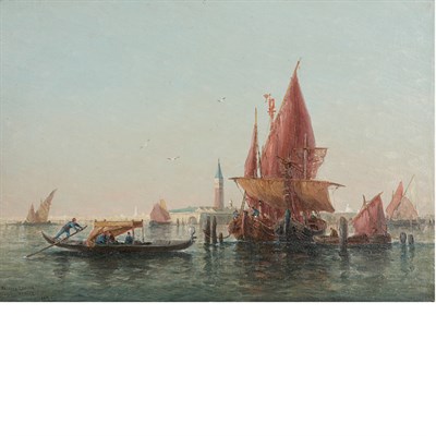 Lot 46 - Maurice Baudin French, 19th Century Venice,...