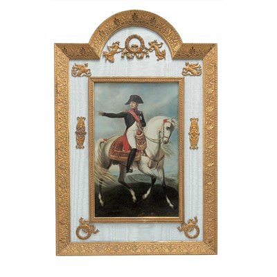 Lot 167 - Empire Style Gilt-Metal Photograph Frame Of...