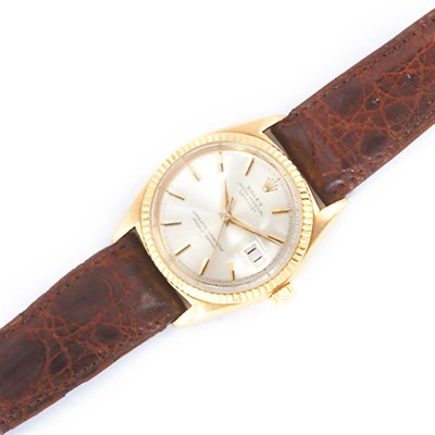 Lot 192 - Gentleman's Gold Wristwatch, Rolex