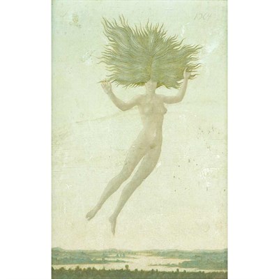 Lot 113 - John Wilde American, 1919-2006 Flying Lady,...
