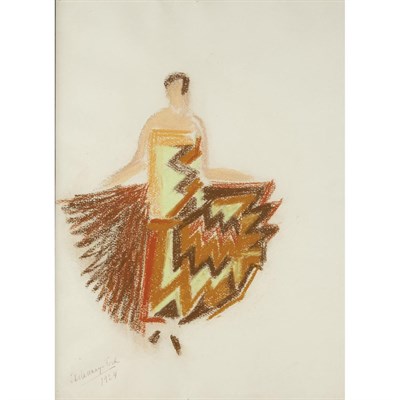 Lot 75 - Sonia Terk Delaunay French, 1885-1979 Robe...
