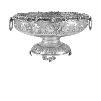 Lot 246 - Greek Sterling Silver Center Bowl Of circular...