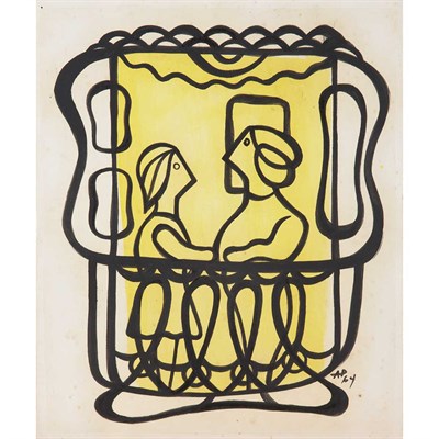 Lot 21 - Amelia Pelaez Cuban, 1896-1968 Untitled...