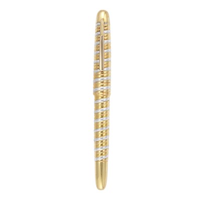 Lot 216 - Gold and Platinum Fountain Pen, Van Cleef & Arpels