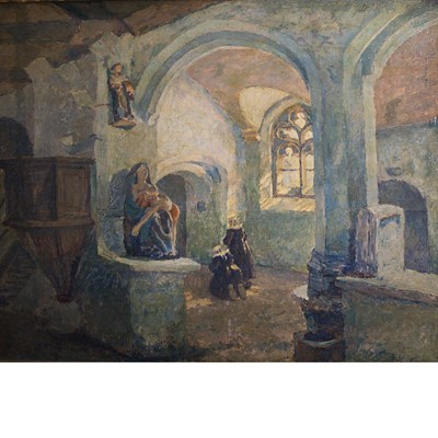 Lot 71 - Sigurd Skou American, 1875-1929 Church...