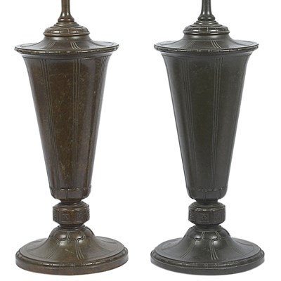 Lot 382 - Companion Pair of Tiffany & Co. Art Deco...