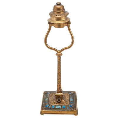 Lot 473 - Tiffany Furnaces Gilt and Enameled Metal Desk...