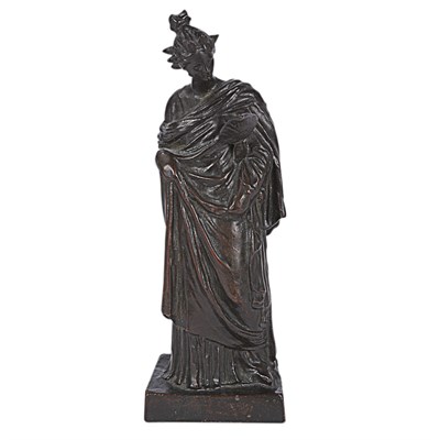Lot 167 - Continental Bronze Figure of a Classical...