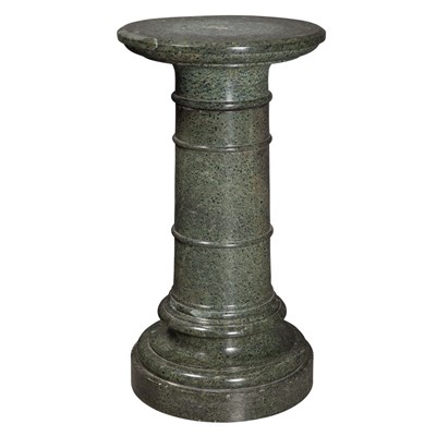 Lot 413 - Two Neoclassical Style Serpentine Marble...