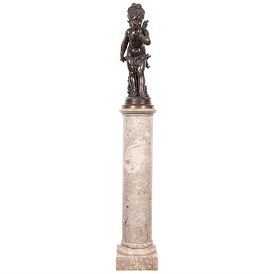 Lot 301 - French Bronze Figure of a Young Psyche After a...