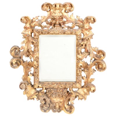 Lot 192 - Italian Baroque Giltwood Frame Now mounted...